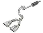 Afe 49-38073-P Rebel Series 2-1/2" 304 Stainless Cat-back Exhaust Polished Tip. Fixed Price $1153.00.