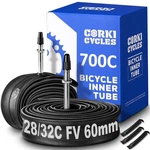 Corki Cycles 700C Bike Inner Tube 700X28C 30C 32C Presta Valve 60MM 2-PACK. Fixed Price $25.42.