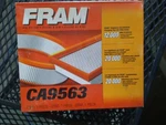 Fram CA9563 Air Filter Free Shipping. Fixed Price $15.45.
