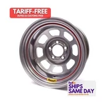 Bassett BAS58S54S Powder Coated Silver Steel Inch Wheel Rim 5X5 15X8 Performa. Fixed Price $157.29.