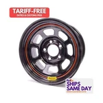 Bassett BAS50S545 Powder Coated Black Steel Inch Wheel Rim 5X5 15X10 Performa. Fixed Price $179.88.