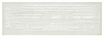 White A96C 389 421 428 Air Cleaner Service Decal 1965-66 Gto Lemans Grand Prix. Fixed Price $18.98.