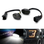 Smoke Lens 12-SMD White Led Bumper Fender Flare Sidemarker Lamps Ford Raptor. Fixed Price $22.09.