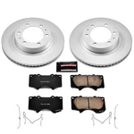 Powerstop Genuine Geomet Coated Rotor And Low-dust Ceramic Brake Pad Kit. Fixed Price $180.98.