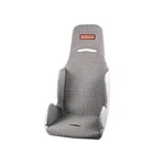 (2) Kirkey Racing Seat Cover Gray Cloth 20 Degree Layback 17.5" Width New-style. Fixed Price $308.00.