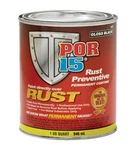 Absolute Coatings 45404 POR-15 Rust Prev Semi-gloss Blk Qt. Fixed Price $62.47.