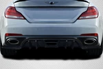 19-23 Genesis G70 Meller Carbon Fiber Rear Bumper Lip Diffuser Body Kit 119139. Fixed Price $697.00.