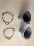 Vintage Exhaust Collectors And Gaskets 3 Hole - Hooker Headers Nos. Fixed Price $145.00.