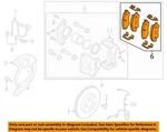 Hyundai Oem 22-25 Elantra Components-brake Pads 58101IBA00. Fixed Price $150.37.