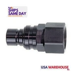 Jiffy-tite 52708, One Q/r Female 1/2 Npt Plug Valved Black Aluminum Perfor. Fixed Price $83.56.
