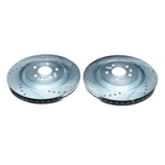 Power Stop AR85141XPR Drilled & Slotted Front Rotor Set For Explorer / Taurus. Fixed Price $376.16.