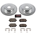Powerstop Z23 Daily Driver Carbon-fiber Ceramic Brake Pad And Drilled & Slotted. Fixed Price $285.41.