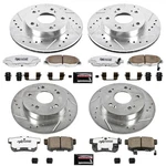 Powerstop Disc Brake Kit Front And Rear Fits Honda Civic 2006-2011 Z26 Stree. Fixed Price $414.08.