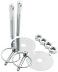 Allstar Performance ALL18513 Steel Hood Pin Kit With 1/4" Clips, Chrome. Fixed Price $29.54.