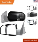 K Source Snap & Zap 81850 Custom Fit Towing Mirror For 2015-2020 F150, Patented. Fixed Price $98.05.