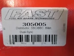 Distributor Fast 305005 New Sbc/bbc Dual Sync. Fixed Price $429.95.