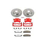 Powerstop Z26 Street Performance Ceramic Brake Pad, Drilled Slotted Rotor, And. Fixed Price $612.73.
