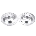 JBR570XPR Powerstop Brake Discs 2-WHEEL Set Rear Mazda Miata Ford Escort. Fixed Price $96.10.