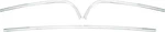 1970-71 Dodge Challenger Convertible Top Boot Well Molding Set W/clips 3 Pc. Fixed Price $358.15.
