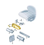 New Volkswagen Touareg CR7 Fire Extinguisher Holder 1K0882607E Original. Fixed Price $108.17.