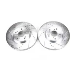 JBR1143XPR Powerstop Brake Discs 2-WHEEL Set Front For Acura Tl 2004-2008. Fixed Price $215.26.