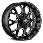 Mayhem 8015 Warrior Wheel 20X9 (18, 6X139.7, 106) Black Single Rim. Fixed Price $324.99.