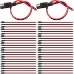 Frienda 14 Awg Connectors Cable Compatible With Sae 30CM 2 Pin Black, Red. Fixed Price $22.64.
