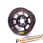 Bassett 58S51 15X8 In 5X5.00 Spoke D-hole Lightweight Black Steel Wheel. Fixed Price $130.31.