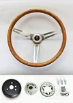 1967 1968 Grand Prix Gto Firebird Grant Wood Walnut Steering Wheel 15". Fixed Price $265.99.
