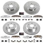 Powerstop Disc Brake Kit Front And Rear Fits Chevrolet Camaro 1998-2002, Pon. Fixed Price $638.93.