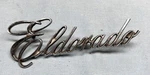 1975 1976 Cadillac Eldorado Quarter Panel 5-1/2" Script Emblem Oem Part #1701943. Fixed Price $34.99.