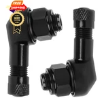 St Shengtuo Black Aluminum 90 Degree Cnc Motorcycle TV25AL-8.3 2PCS,. Fixed Price $28.98.