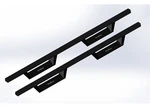 For 2019-C Silverado/sierra 1500 Doublecab Textured Black Drop Step Bars Promaxx. Fixed Price $306.63.